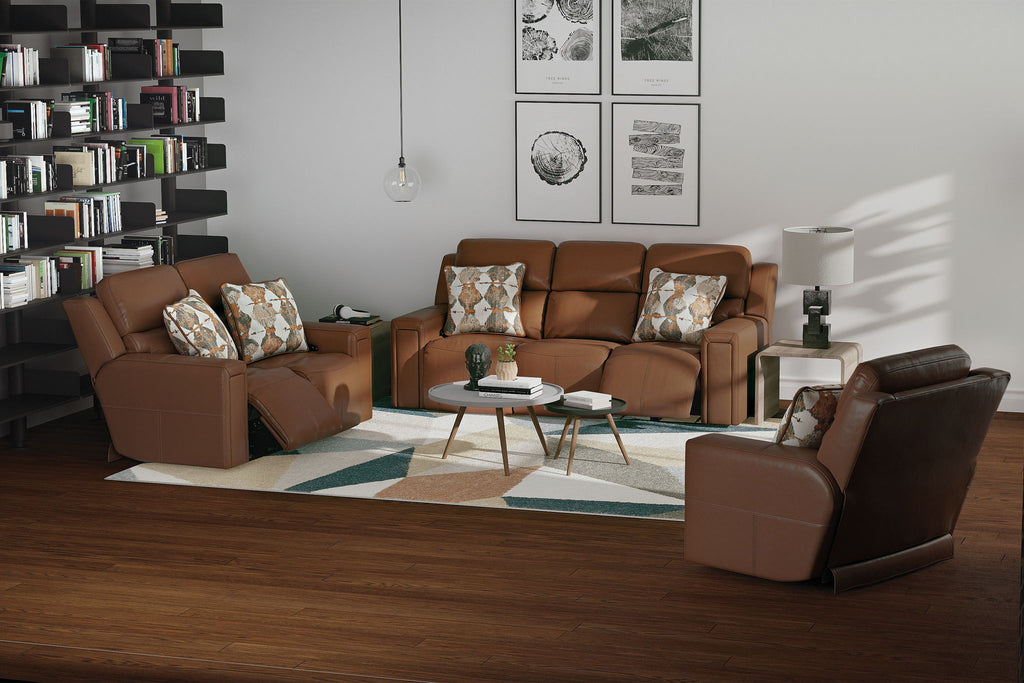 Arezzo - Power Headrest Power Reclining Sofa With Zero Gravity/Extended Ottoman by Unique Piece Furniture