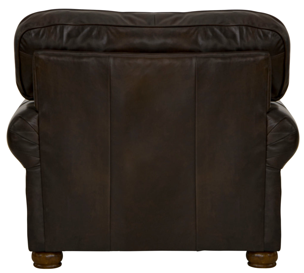 Roberto - Leather Chair - Cocoa by Unique Piece Furniture