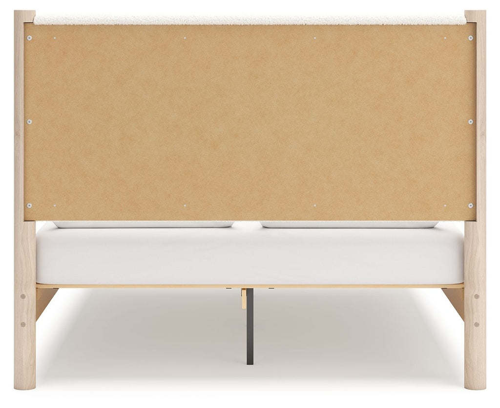 Cadmori - Upholstered Panel Bed by Unique Piece Furniture
