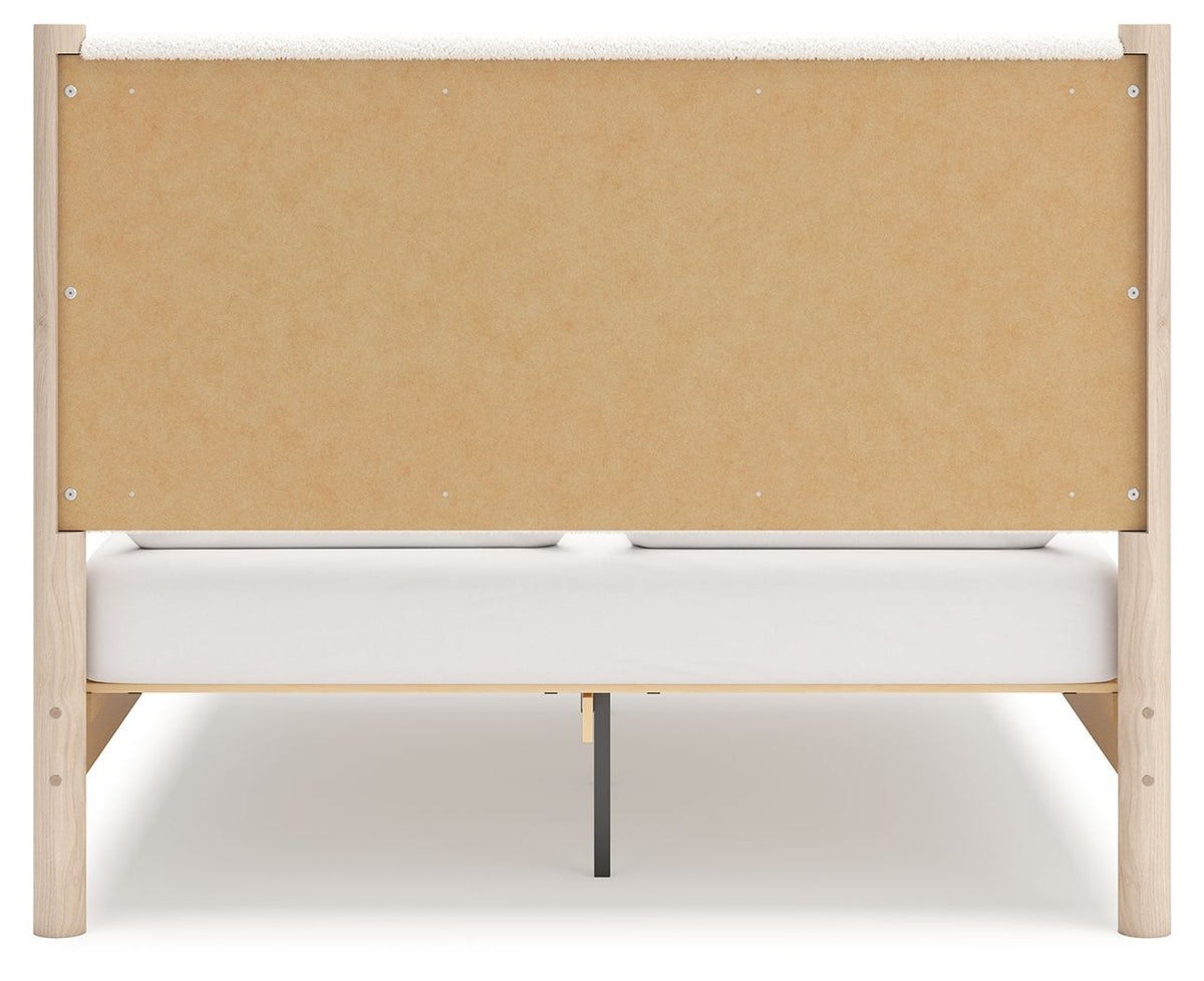 Cadmori - Upholstered Panel Bed by Unique Piece Furniture
