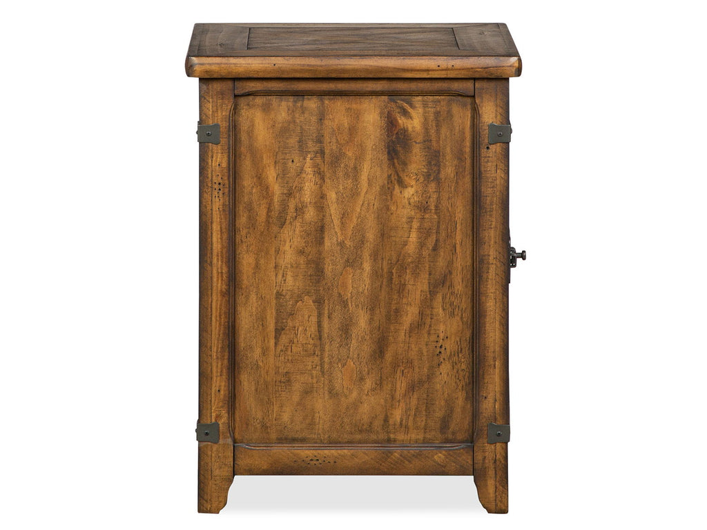 Chesterfield - Chairside End Table - Farmhouse Timber by Unique Piece Furniture