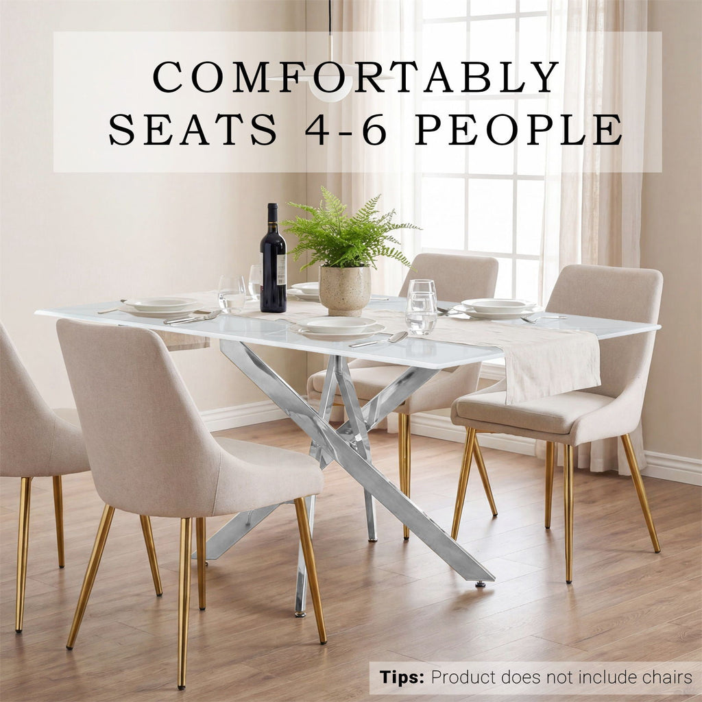 Modern Rectangular Table For Dining Room by Unique Piece Furniture