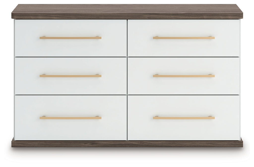 Kendanport - Six Drawer Dresser by Unique Piece Furniture