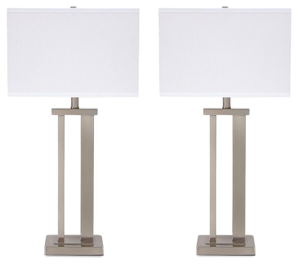 Aniela - Metal Table Lamp Set by Unique Piece Furniture
