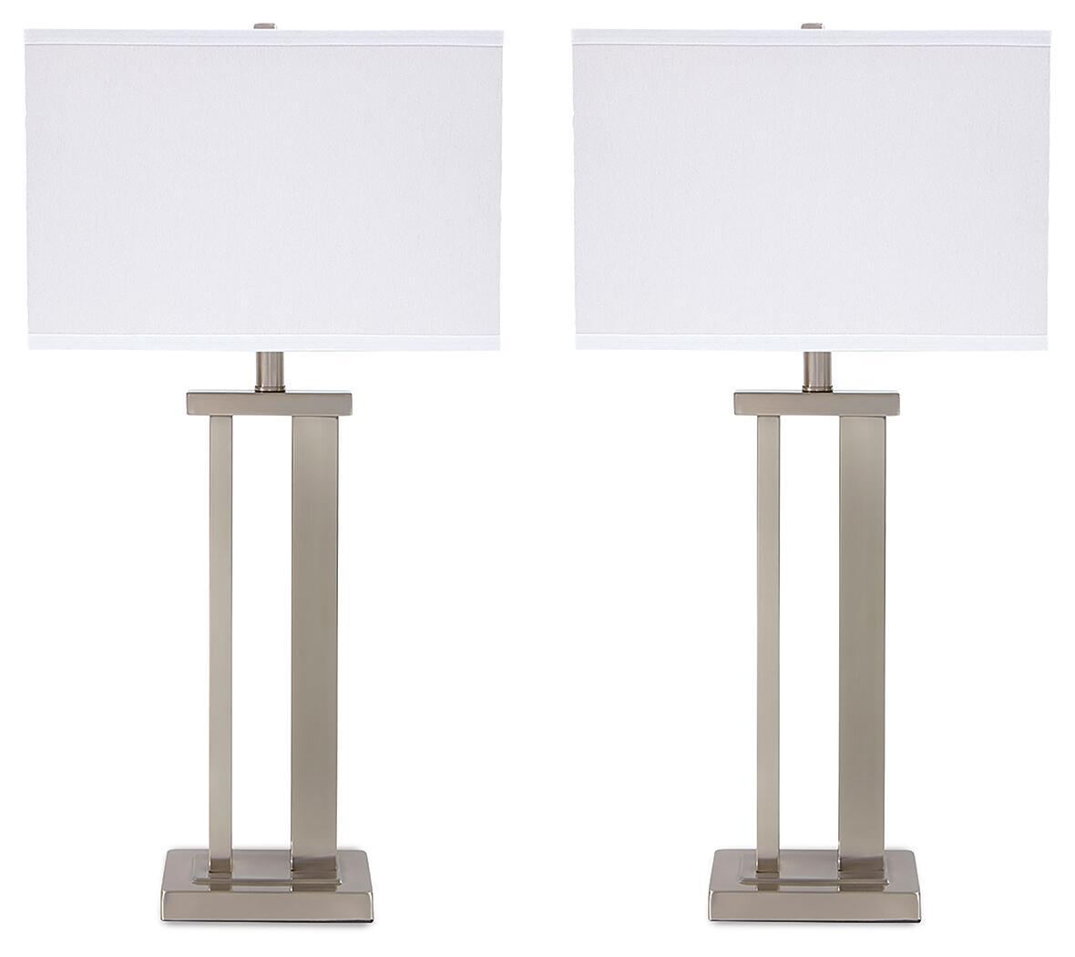 Aniela - Metal Table Lamp Set by Unique Piece Furniture