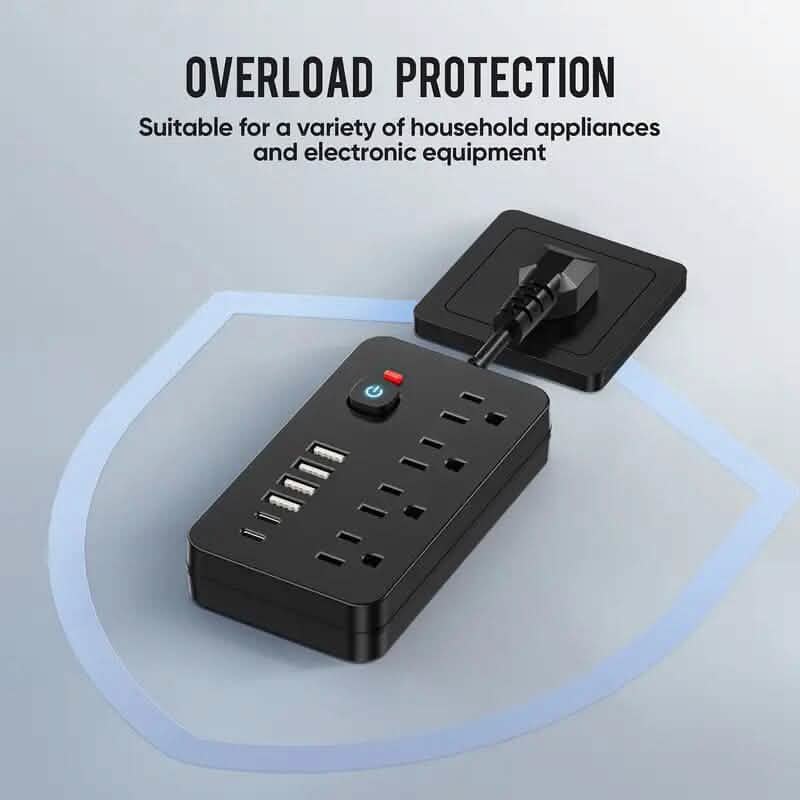 Advanced 10-in-1 Multi-Plug Power Strip by DailySale