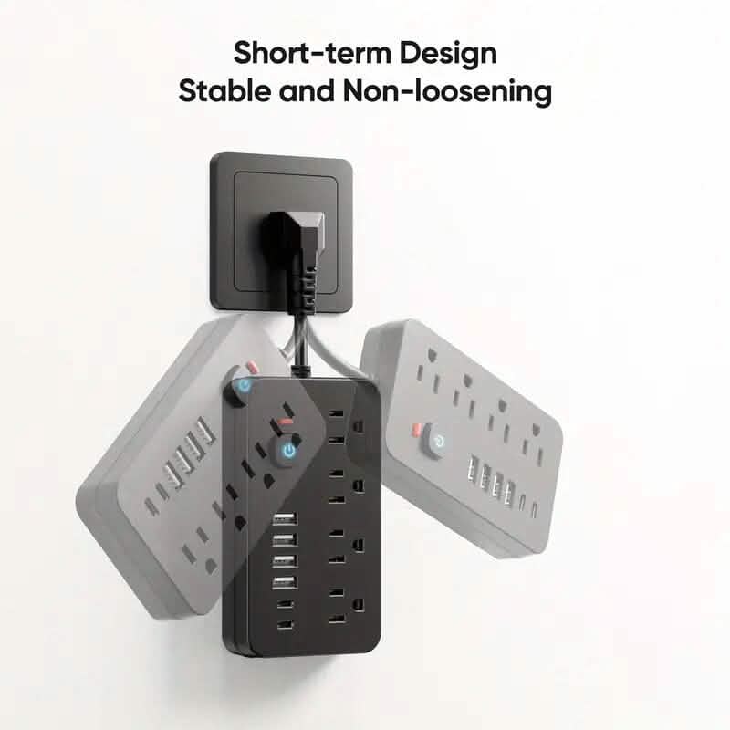 Advanced 10-in-1 Multi-Plug Power Strip by DailySale