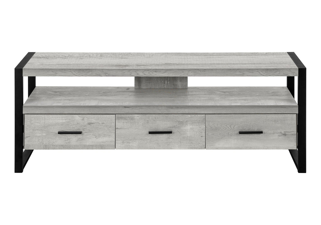 TV Stand, Console, Media Entertainment Center, Storage Drawers, Modern by Unique Piece Furniture