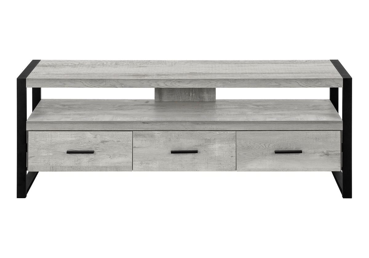 TV Stand, Console, Media Entertainment Center, Storage Drawers, Modern by Unique Piece Furniture