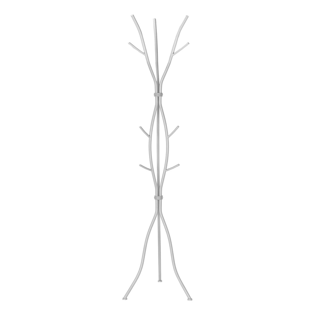 Coat Rack, Hall Tree, Free Standing, 11 Hooks, Entryway, Contemporary & Modern by Unique Piece Furniture