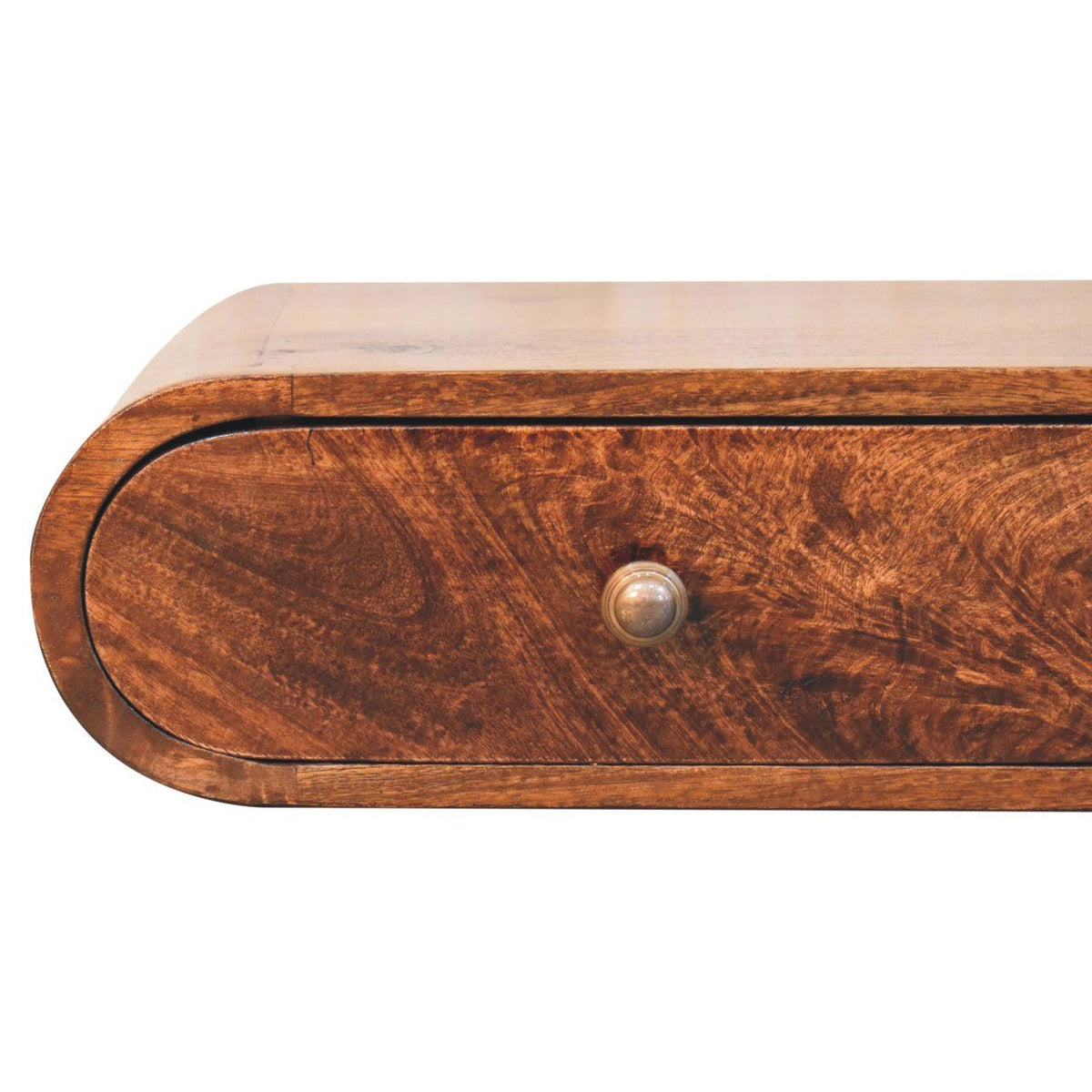 Wall Mounted Console Table - Walnut by Unique Piece Furniture