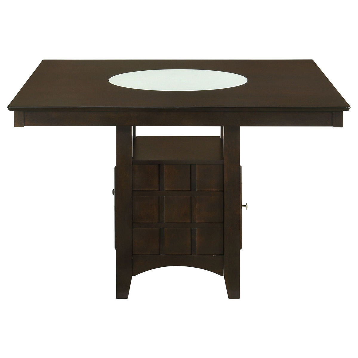 Gabriel 9-piece Square Counter Height Dining Set Cappuccino by Unique Piece Furniture