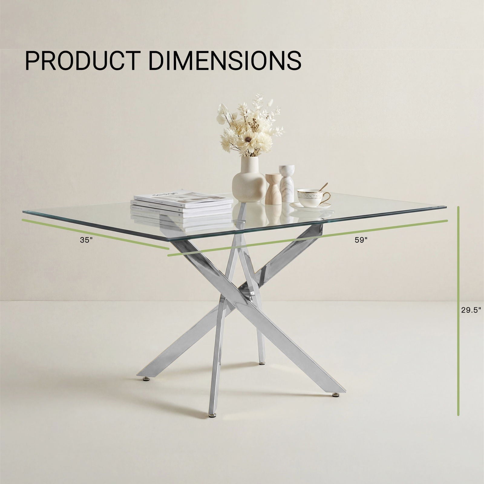 Modern Rectangular Table For Dining Room by Unique Piece Furniture