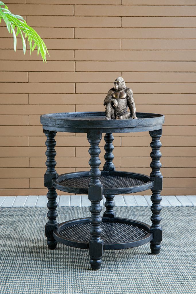 Round 3 Tiered Side Tabel, End Tabel For Lving Room Bedroom Entryway by Unique Piece Furniture