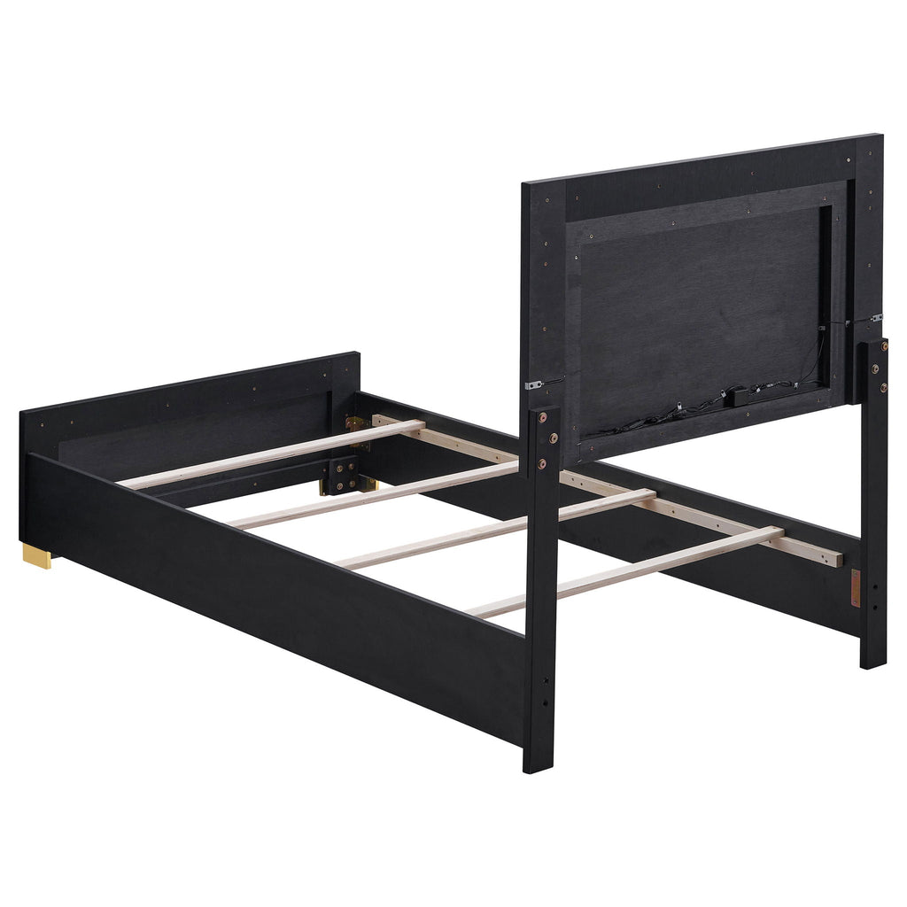 Marceline 4-piece Twin Bedroom Set Black by Unique Piece Furniture