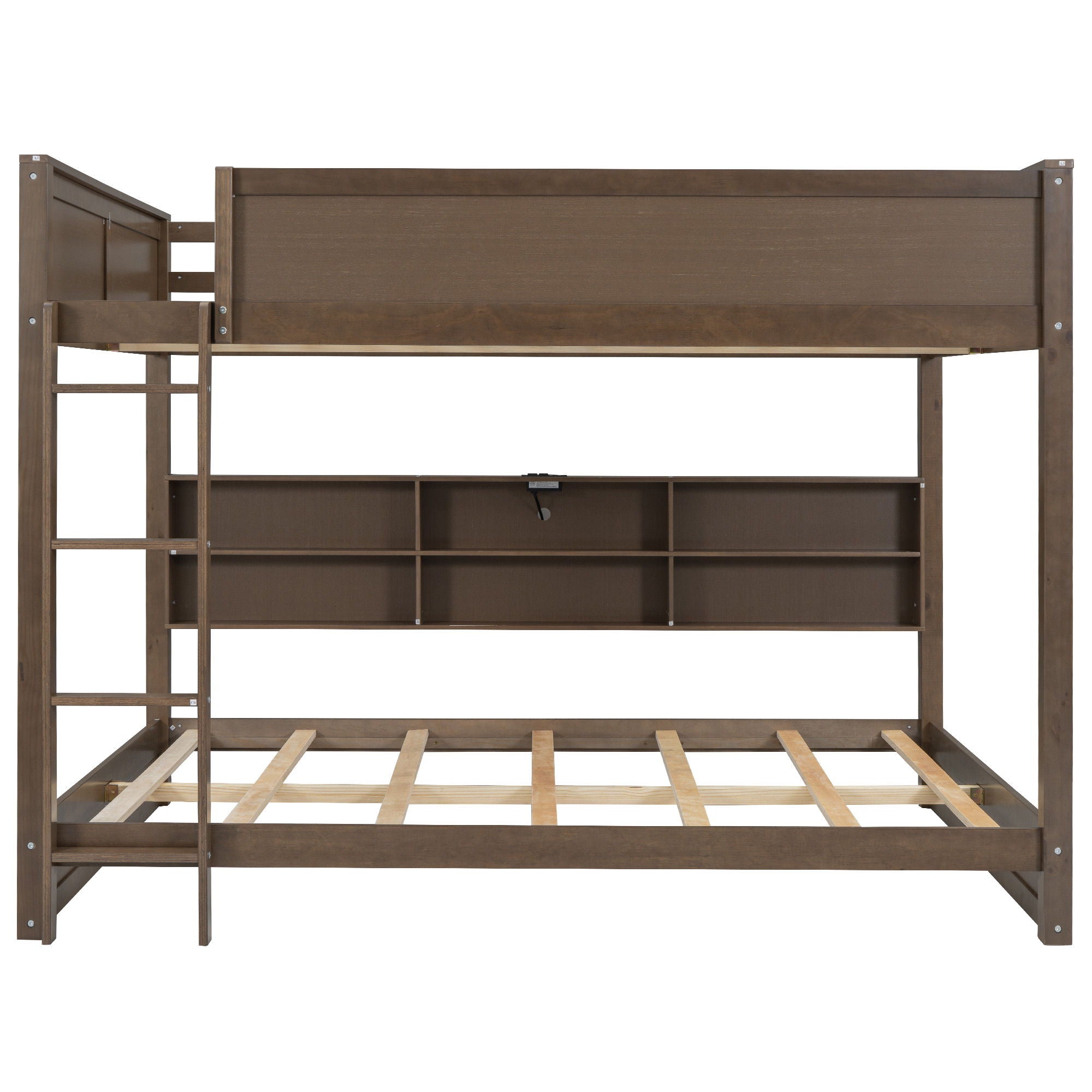 Bunk Bed With Storage Cabinets And USB Ports by Unique Piece Furniture