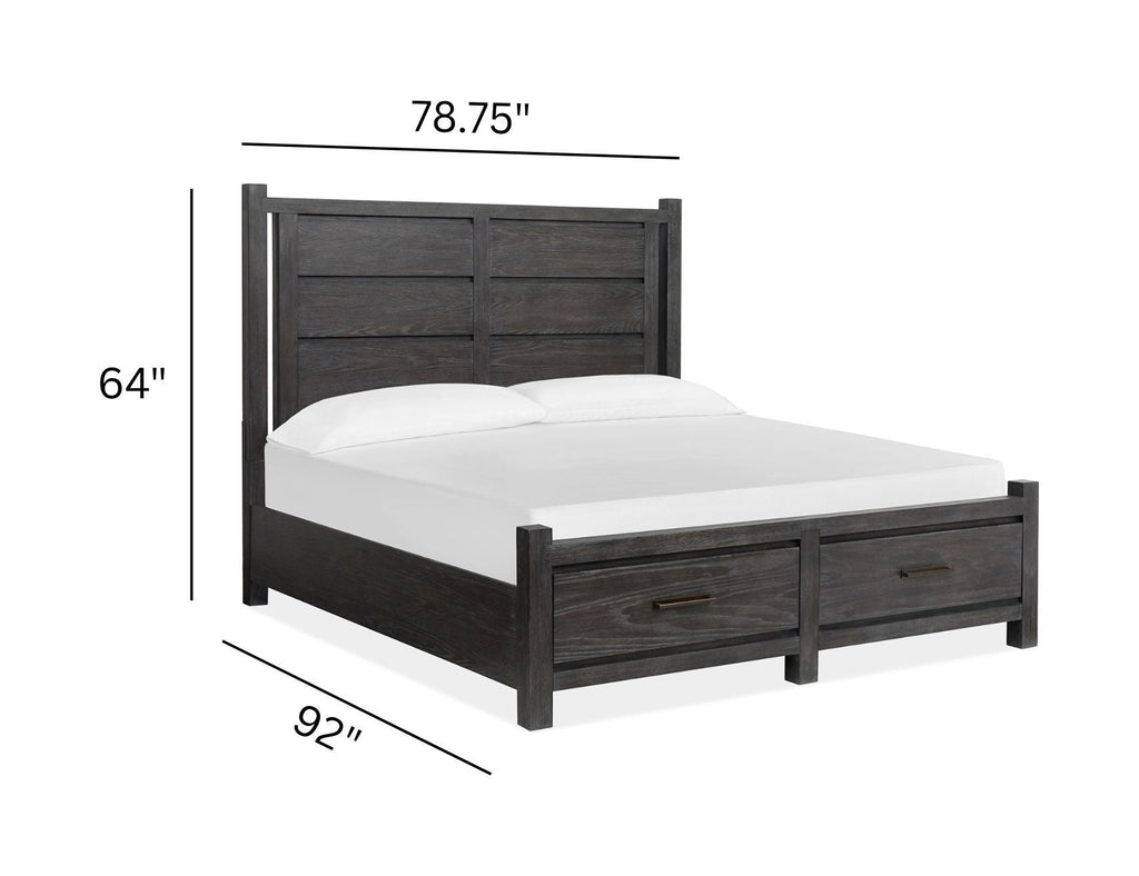Plum Creek - Panel Storage Bed by Unique Piece Furniture