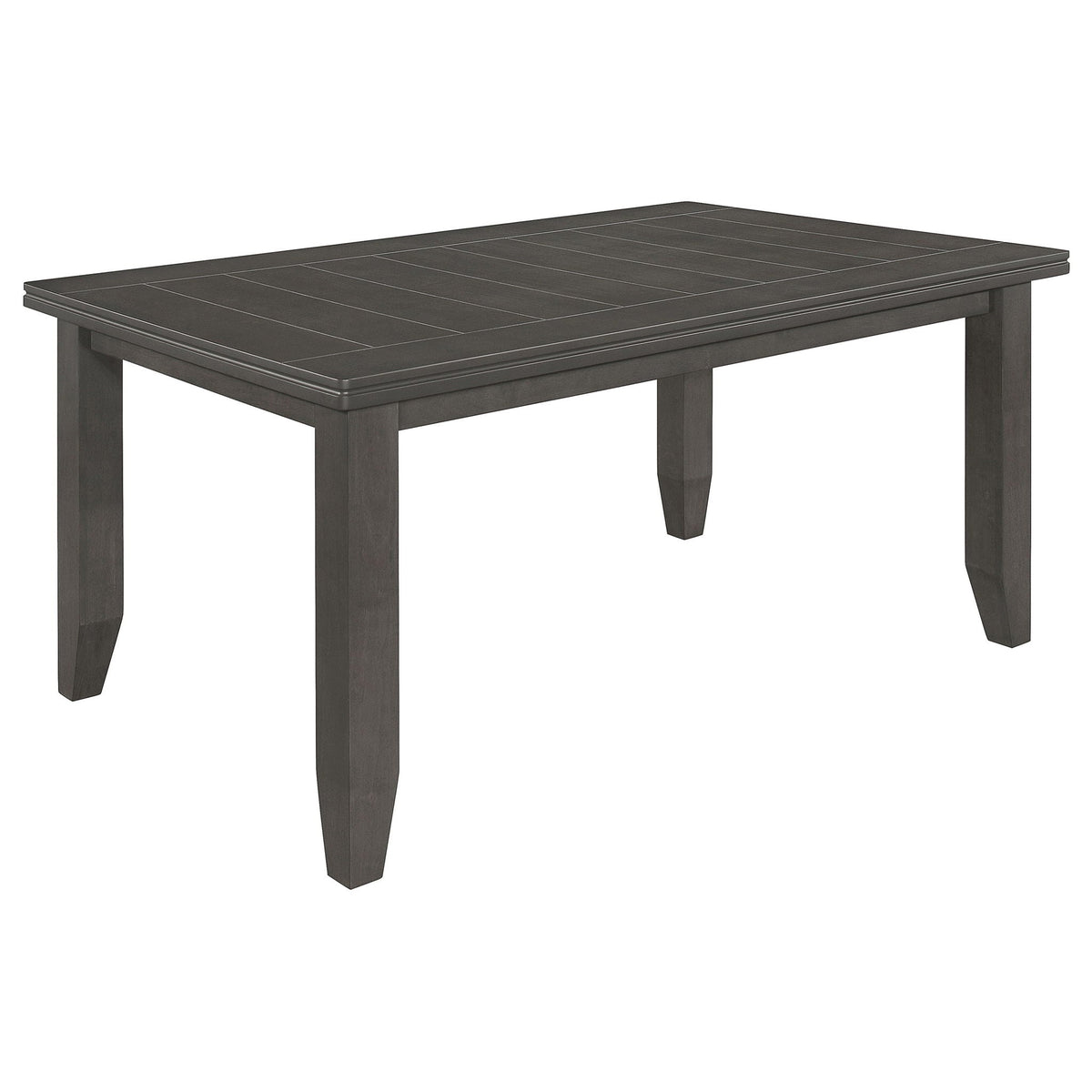 Dalila Rectangular 66-inch Wood Dining Table Dark Grey by Unique Piece Furniture