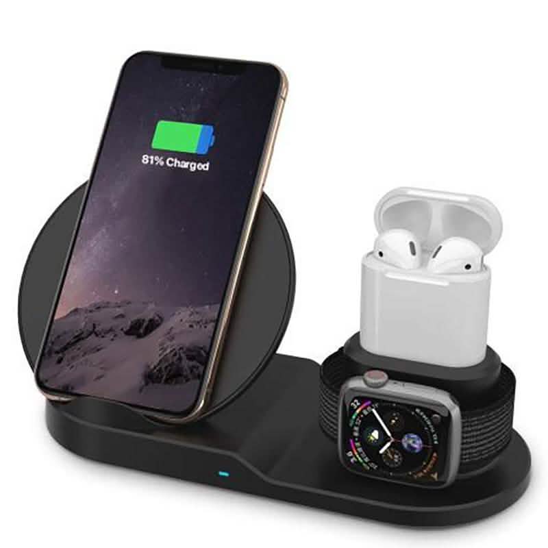 AirDock 3-in-1 Wireless Power Charging Station by DailySale