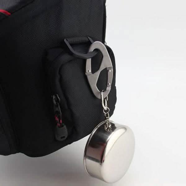 Aluminum Alloy Key Chain Ring Hook Holder Outdoor Calabash Keychain Camping by DailySale