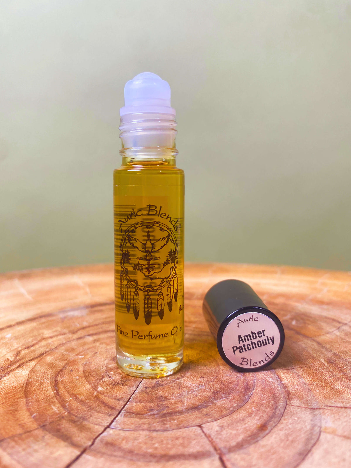 Amber Patchouly Roll-on Perfume Oil | 0.33 fl oz by Auric Blends