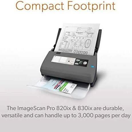 Ambir ImageScan Pro 820ix 20ppm High-Speed ADF Scanner for Windows PC and Mac by DailySale