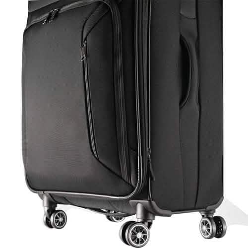 American Tourister 25" Zoom Spinner Expandable Suitcase Luggage by DailySale