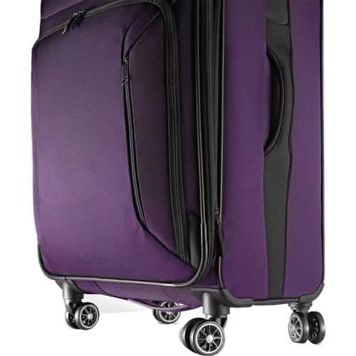 American Tourister 25" Zoom Spinner Expandable Suitcase Luggage by DailySale