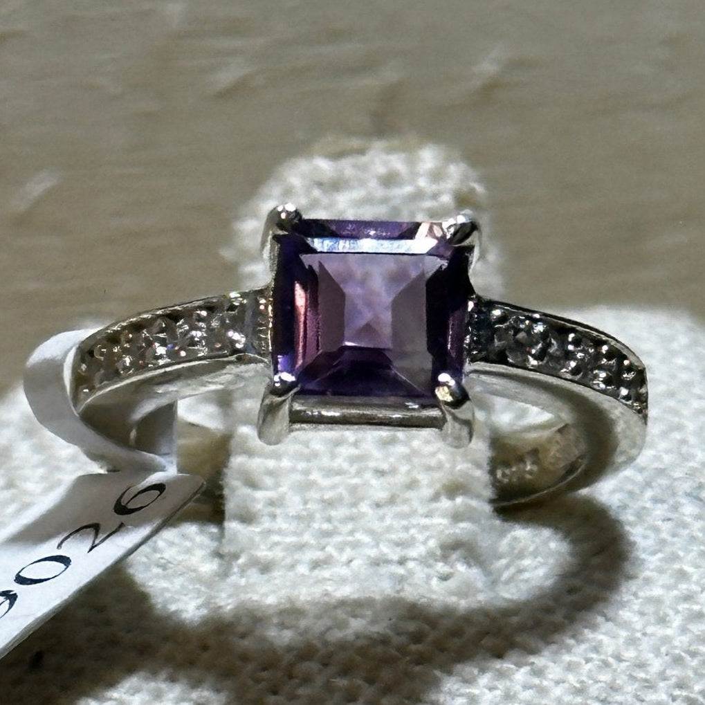 Amethyst Ring Size 5 (02.9026) by Sacred Crystals