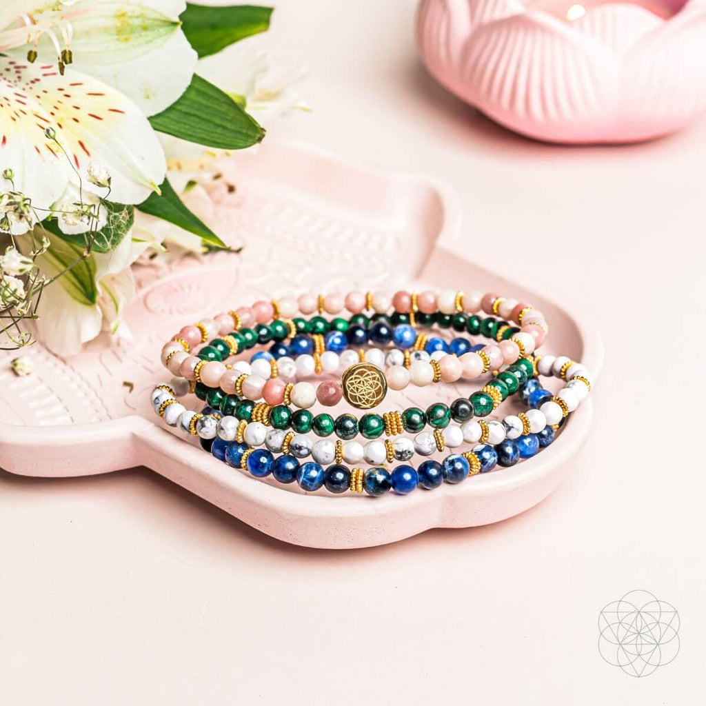 Aphrodite’s Admiration: Eternal Love Bracelet Pack of 4 by Conscious Items