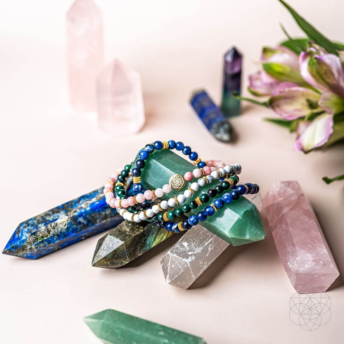Aphrodite’s Admiration: Eternal Love Bracelet Pack of 4 by Conscious Items