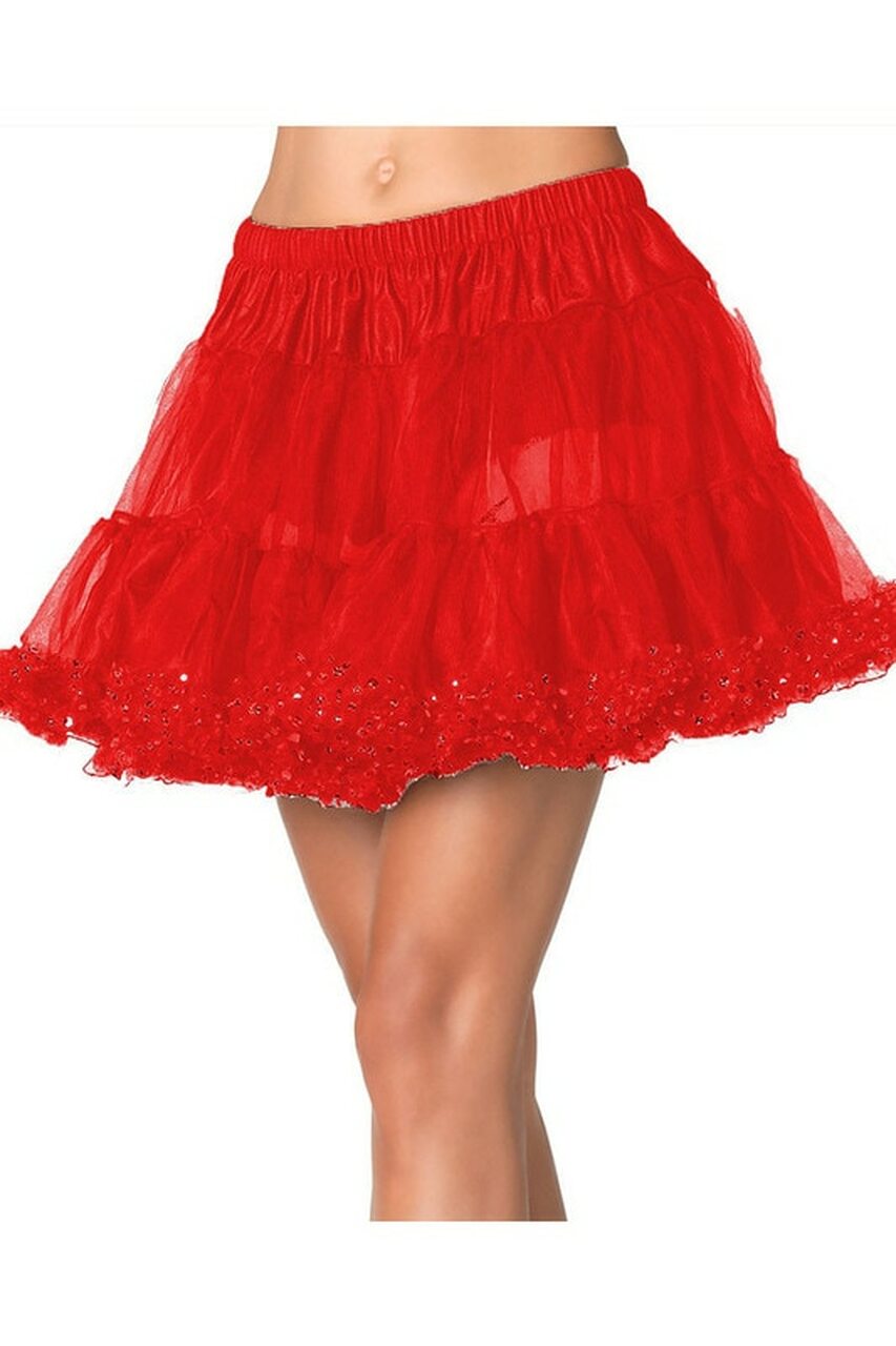 Sequin Trimmed Petticoat by 3wishes.com