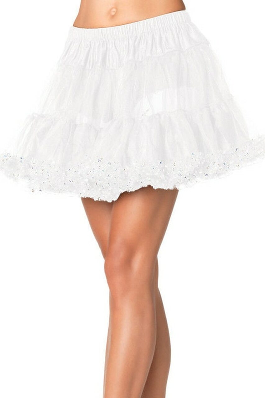 Sequin Trimmed Petticoat by 3wishes.com