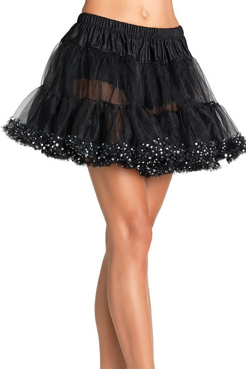 Sequin Trimmed Petticoat by 3wishes.com