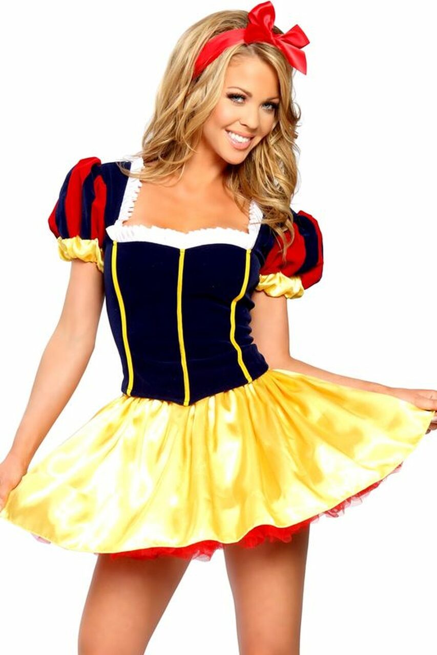Sexy Deluxe Snow Princess Costume by 3wishes.com