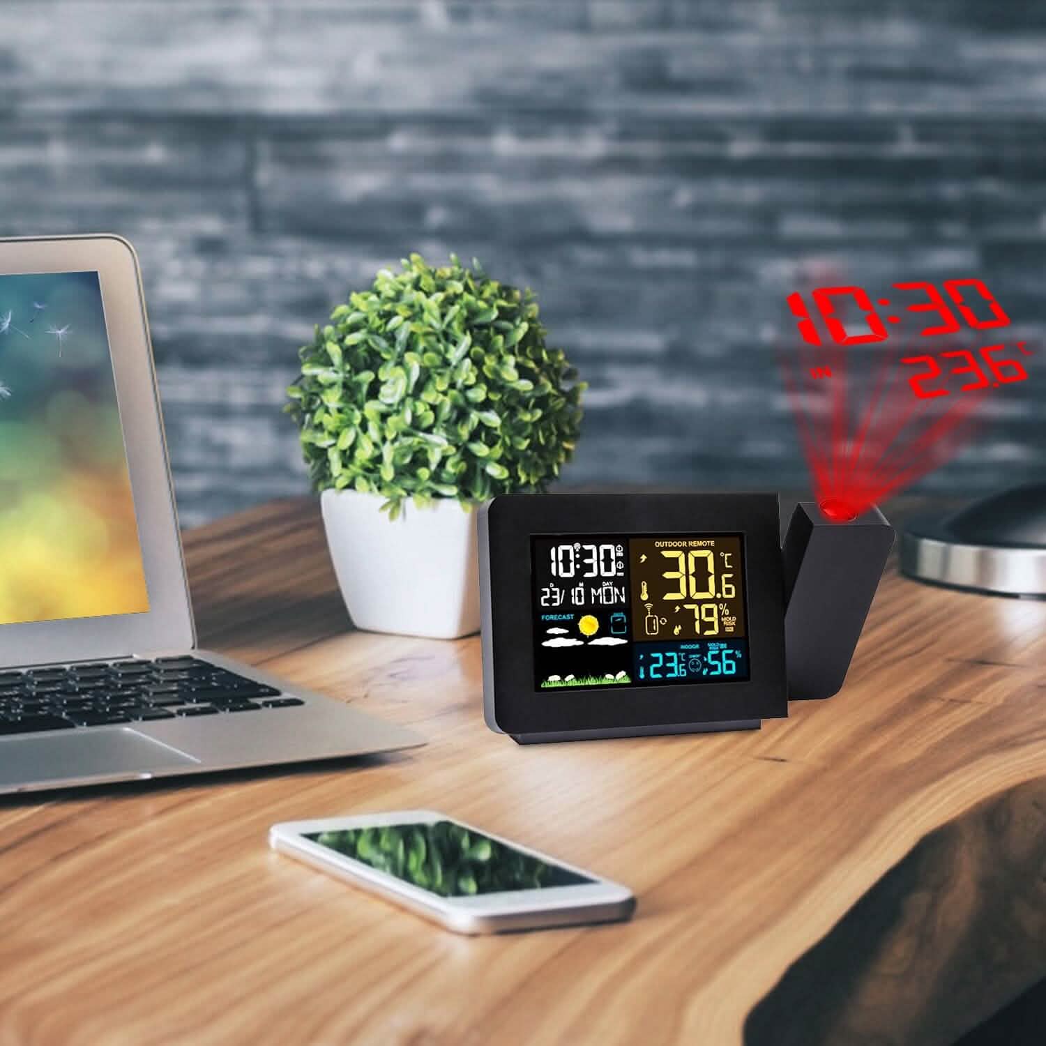 Atomic Projection Alarm Clock by DailySale