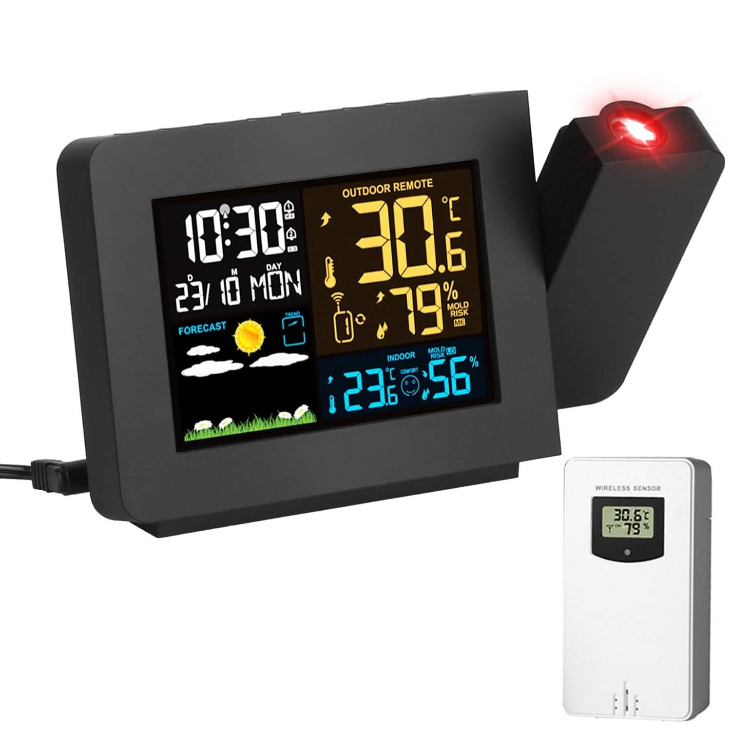 Atomic Projection Alarm Clock by DailySale