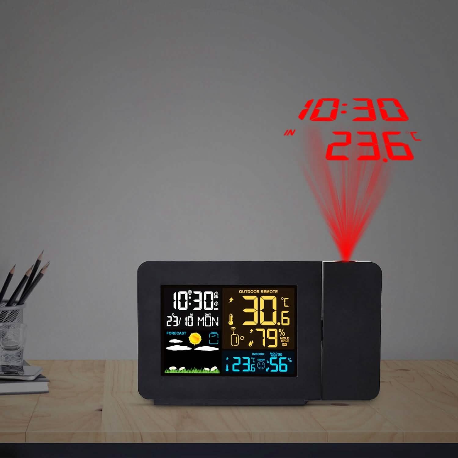 Atomic Projection Alarm Clock by DailySale