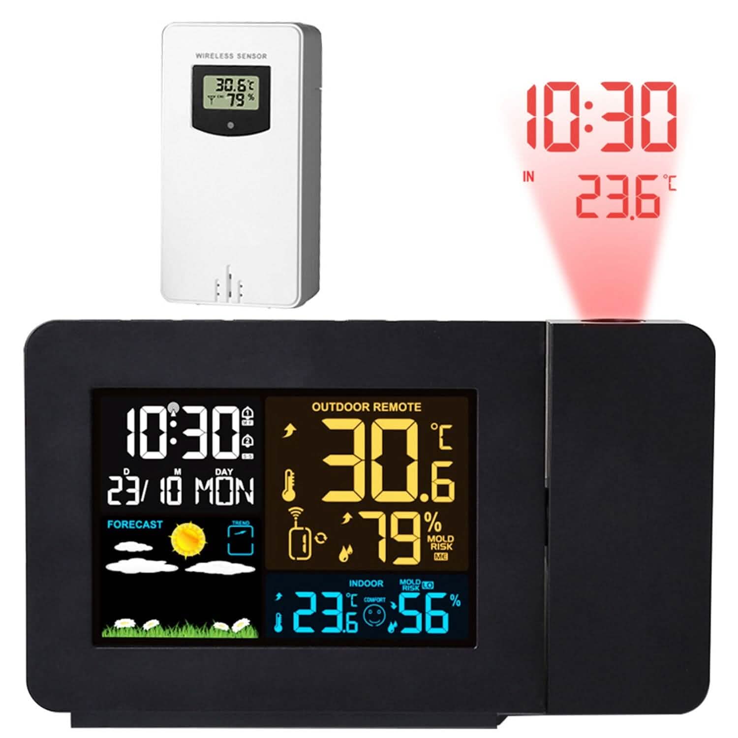 Atomic Projection Alarm Clock by DailySale