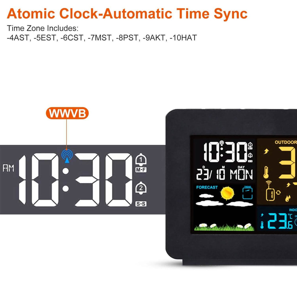Atomic Projection Alarm Clock by DailySale