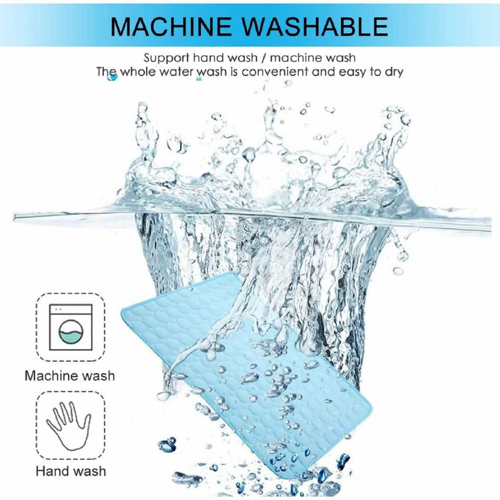 Automatic Cooling Dog Mat Washable Pet Sleeping Blanket Mat by DailySale