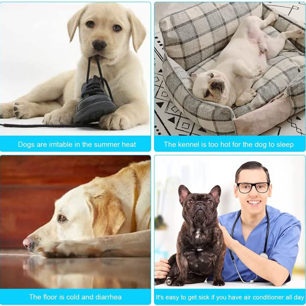 Automatic Cooling Dog Mat Washable Pet Sleeping Blanket Mat by DailySale