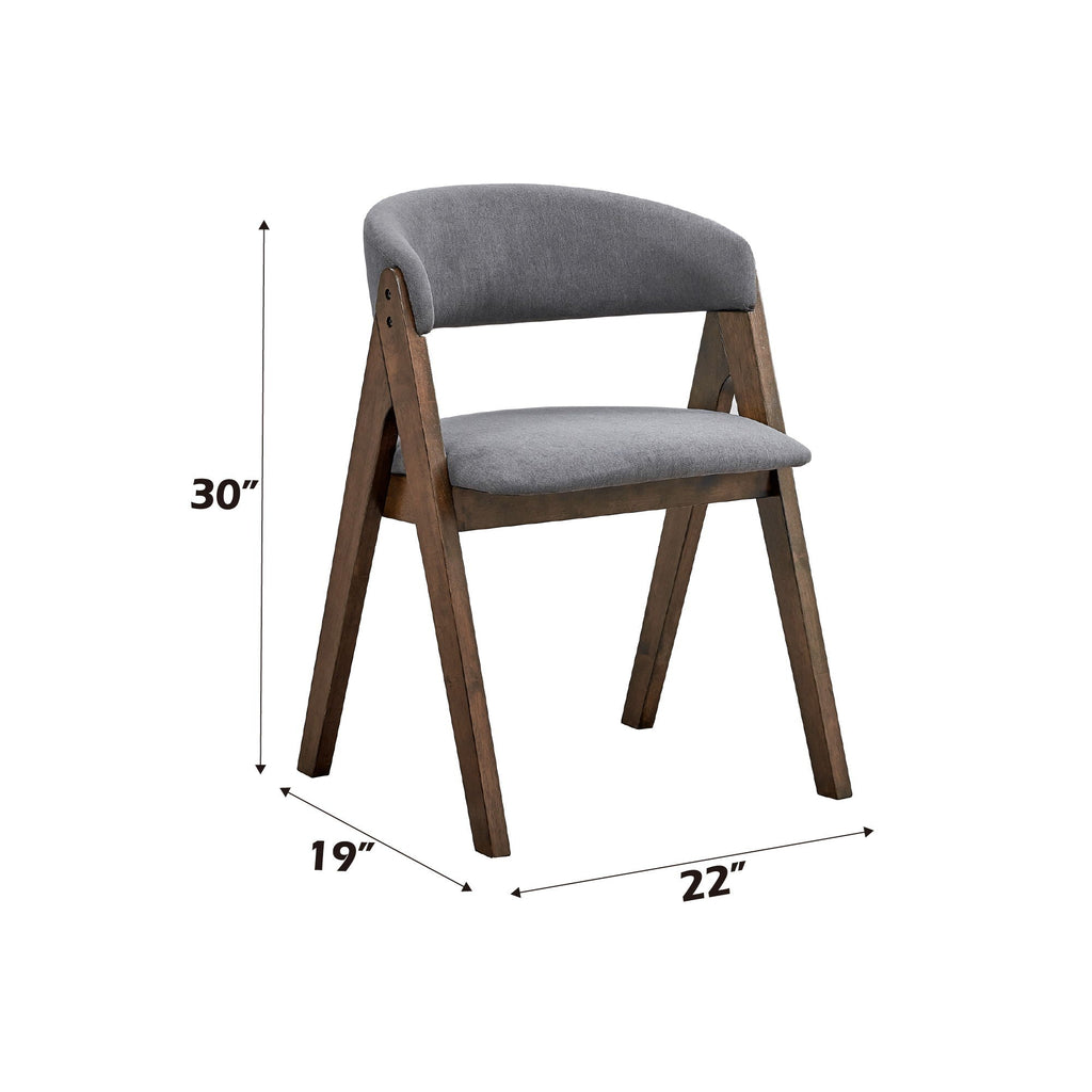 Keiki - Side Chair (Set of 2) - Gray by Unique Piece Furniture