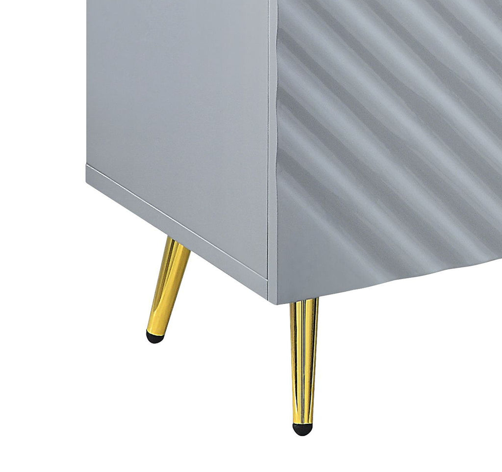 Gaines - High Gloss Accent Cabinet by Unique Piece Furniture