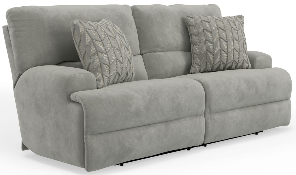 Renaldo - Power Sofa With Zero Gravity Recline - Stone by Unique Piece Furniture