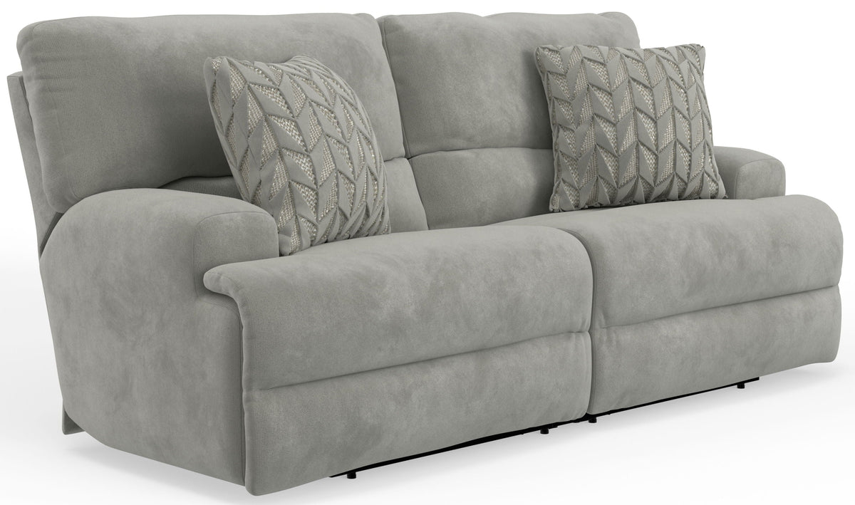 Renaldo - Power Sofa With Zero Gravity Recline - Stone by Unique Piece Furniture