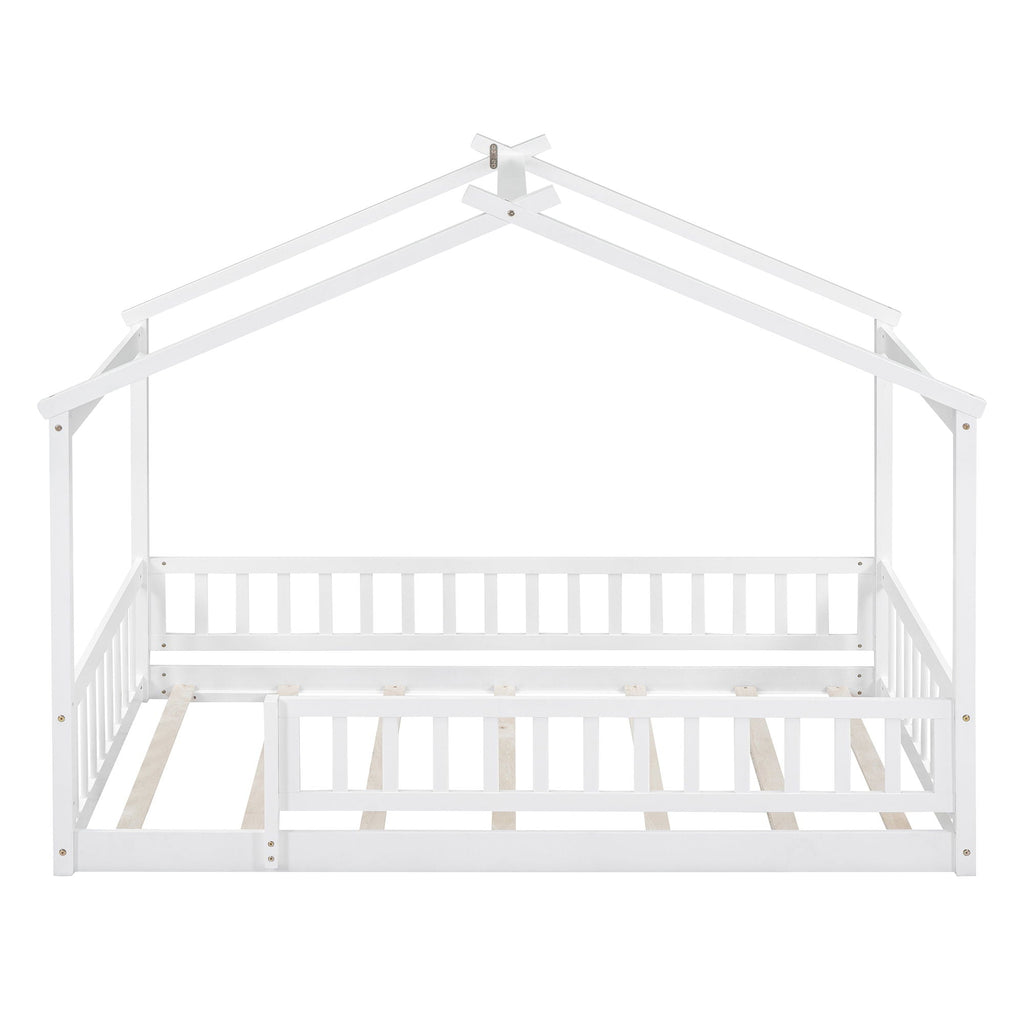 Bed House Bed Frame With Fence by Unique Piece Furniture