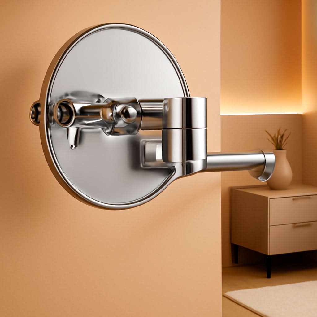 Wall Mounted LED Vanity Mirror With 180 Degree Rotation by ShipItFurniture