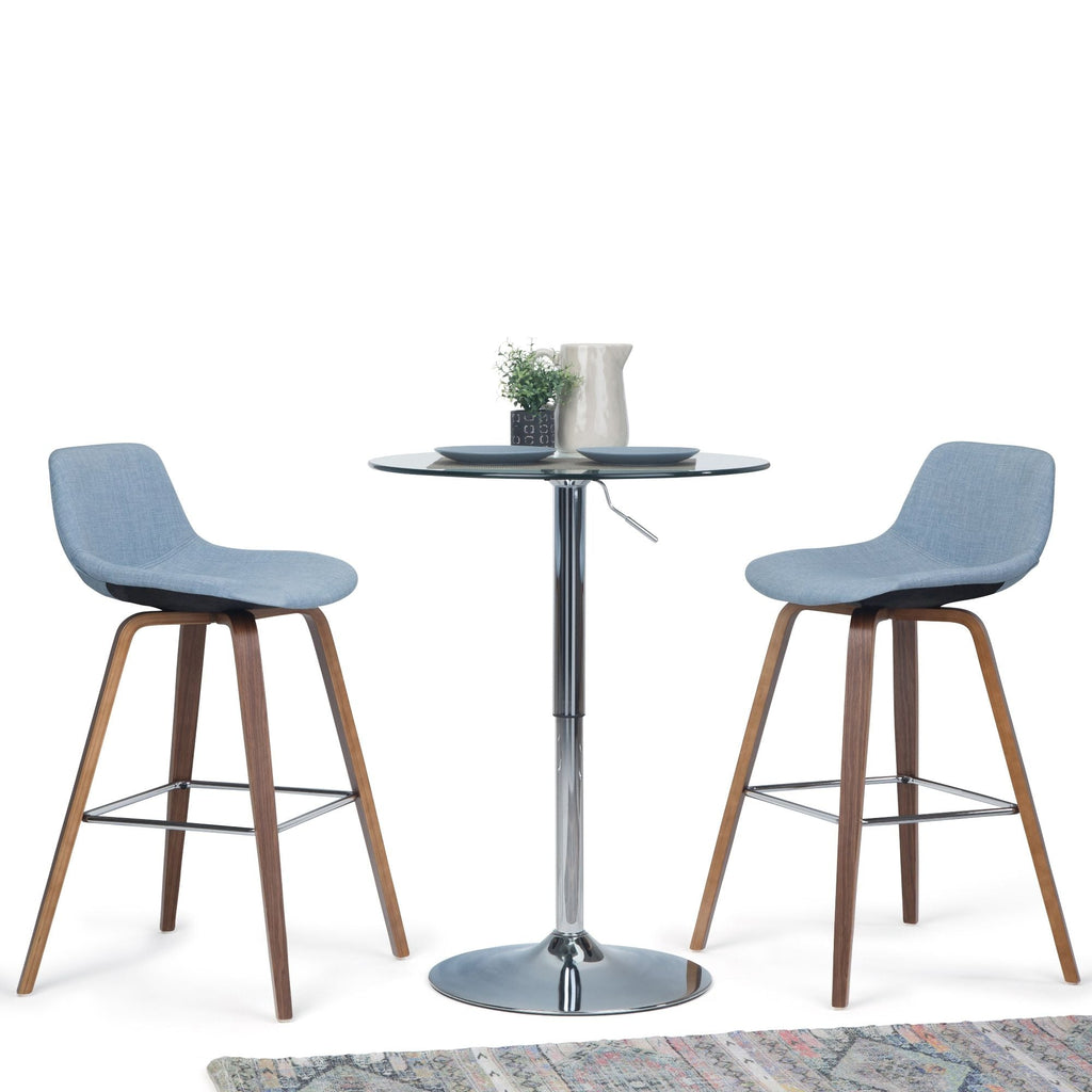 Randolph - Bentwood Multifunctional Counter / Bar Height Stool (Set of 2) by Unique Piece Furniture