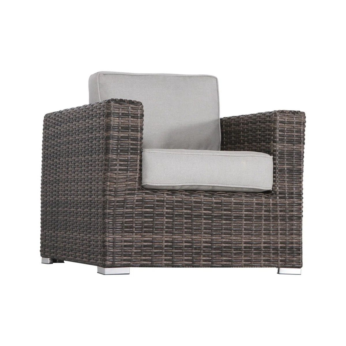 Wicker Seating Group Set With Table And Cushions by Unique Piece Furniture
